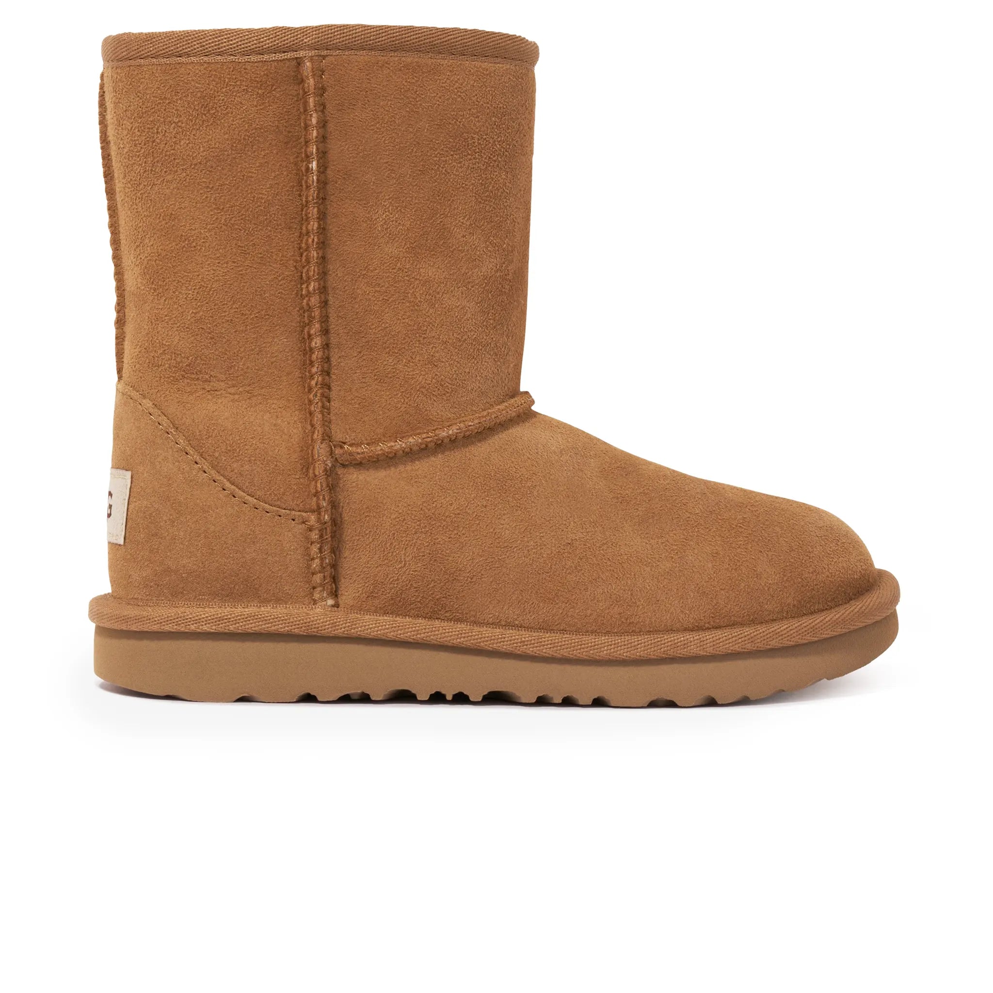 Side View of UGG Classic II Kids Brown Boots UGGS2001157211